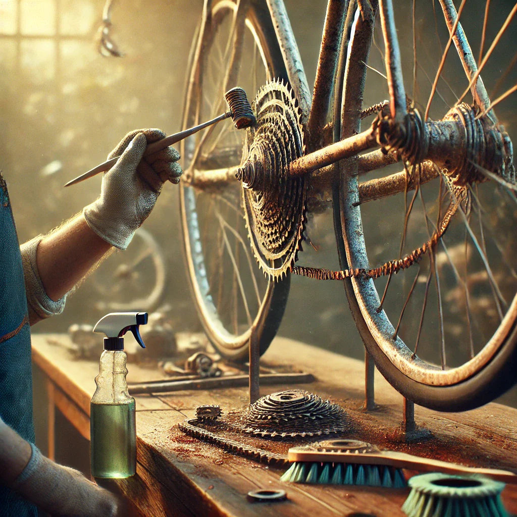 Cómo eliminar el óxido de tu bicicleta y prevenir su aparición de forma efectiva